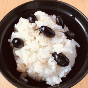 黒豆ご飯✿